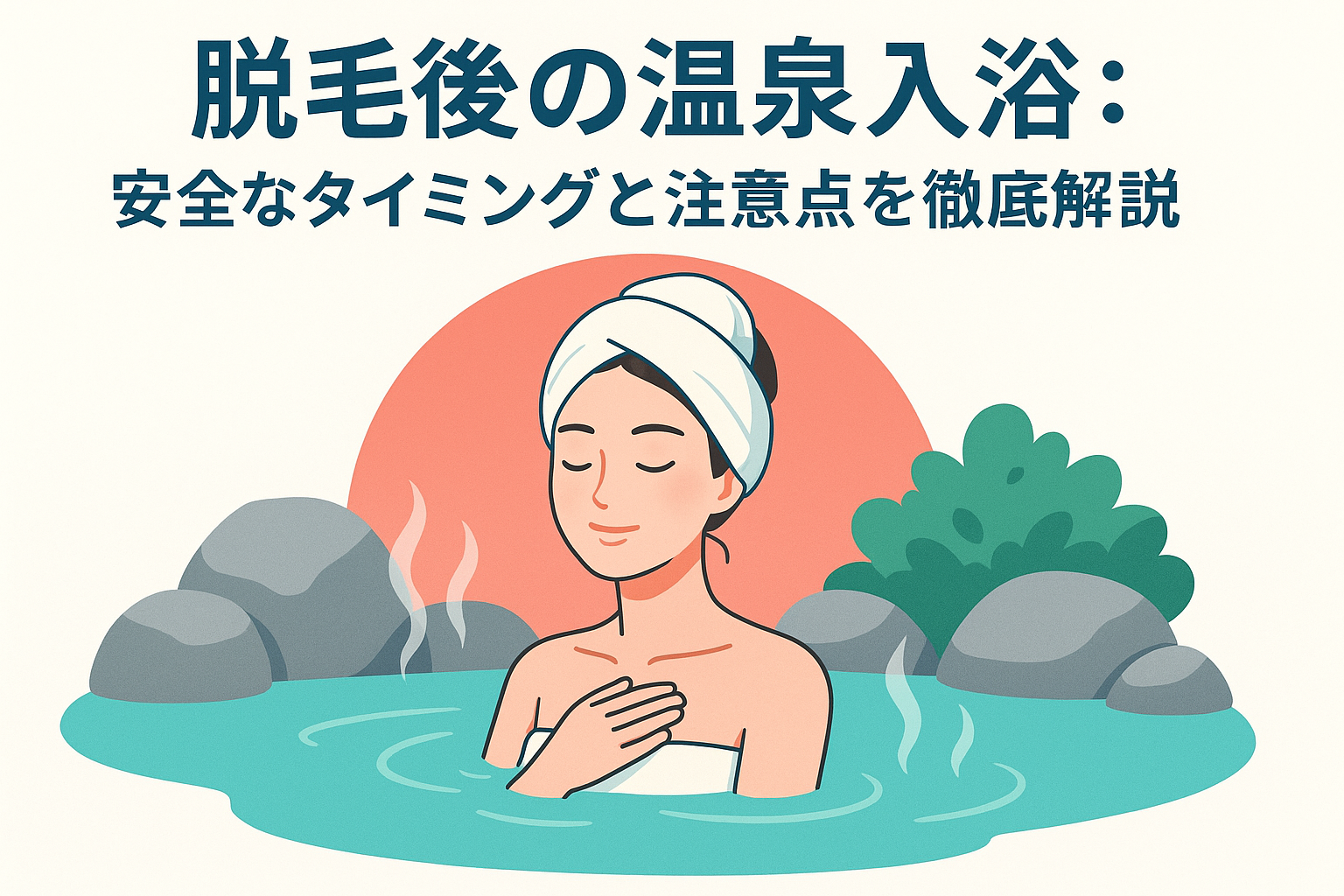脱毛後の温泉入浴：安全なタイミングと注意点を徹底解説